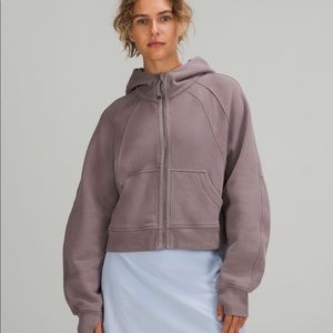 Lululemon Scuba Oversized Full Zip * Lunar Rock XS/S